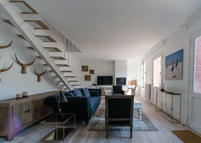 וילה La Maison De Colette, Traditionnelle Maison D'armateur De 3 Et 3 Salles De Bains הונפלר